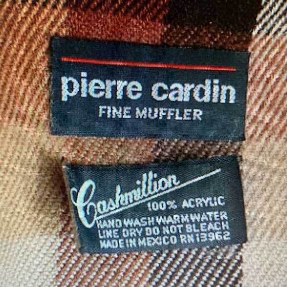 Vintage CASHMILLION Gray Scarf/Muffler - Picture 5 of 6